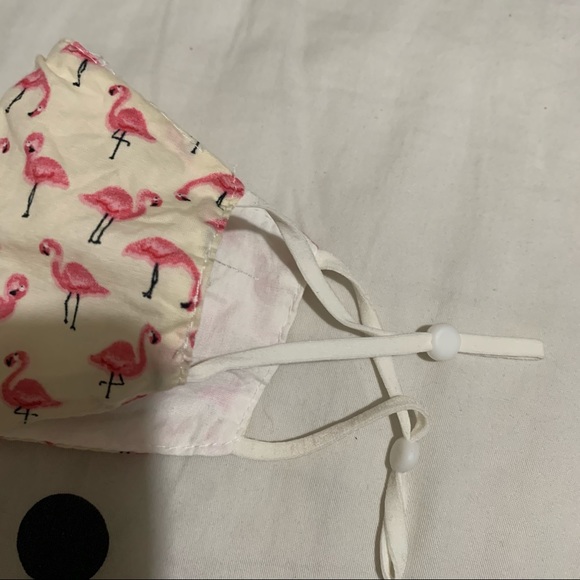💙 Small Flamingo Face Mask - Picture 3 of 3